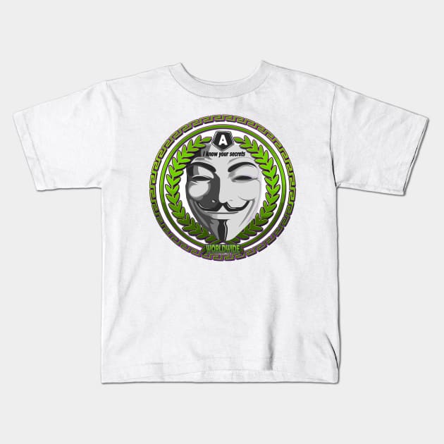 Anonymous Kids T-Shirt by GoEast